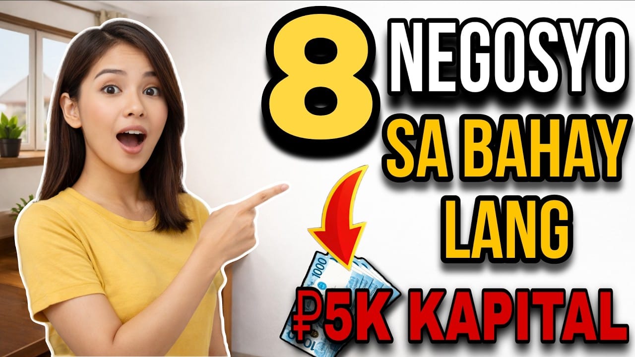 8 Home-Based Business Ideas na Pwede sa ₱5,000 (Kahit Walang Pwesto)