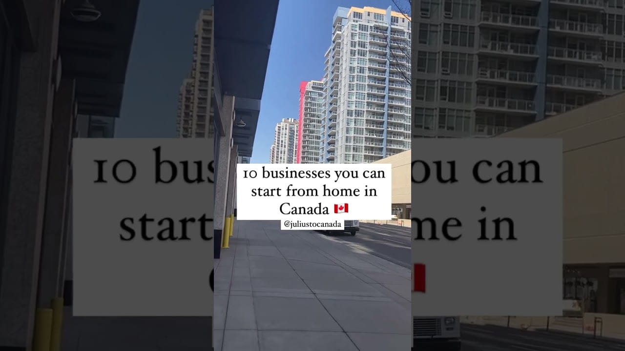 😱🍁Students must watch || #10 Business you can start from home in Canada || Business in Canada🍁🍁
