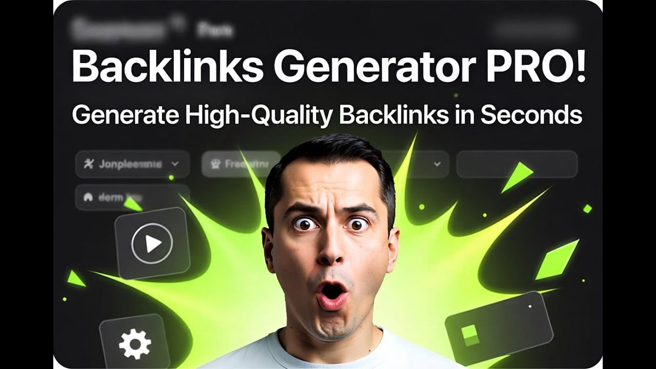 Backlinks Generator Pro Software | Boost Website Ranking Fast | 2025 Powerful SEO Tool #seo2025