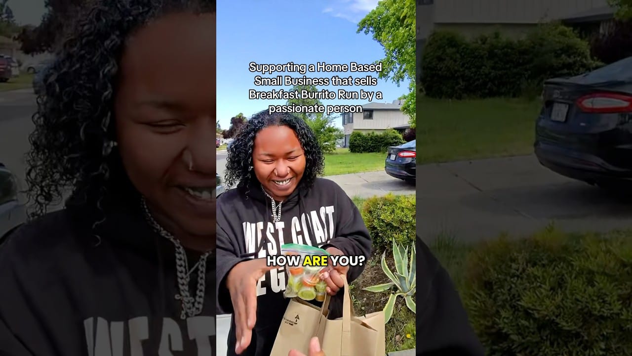 Supporting a Home Based Small Business that sells Breakfast Burrito Run by a passionate person