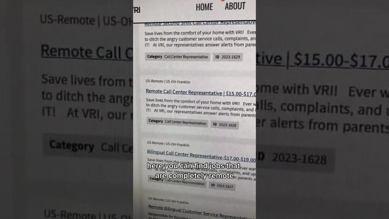 One of many remote jobs that is hiring right now! They have… #Shorts #officialmatthenry