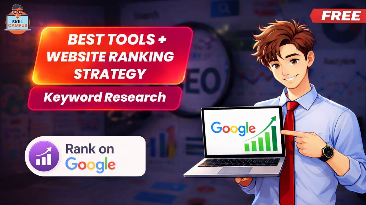 SEO Class 05 | Keyword Research | Best Tools + Website Ranking Strategy (Full Guide)