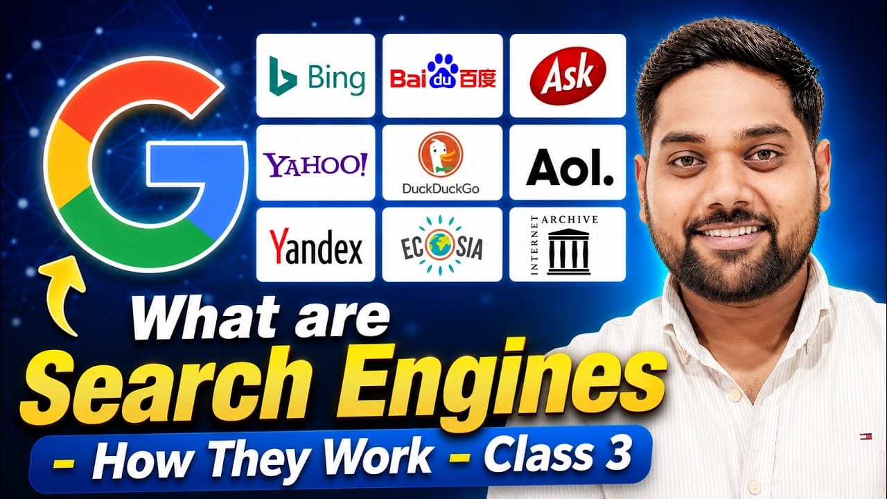 What are Search Engines? Complete Beginner Guide (SEO Class 3)