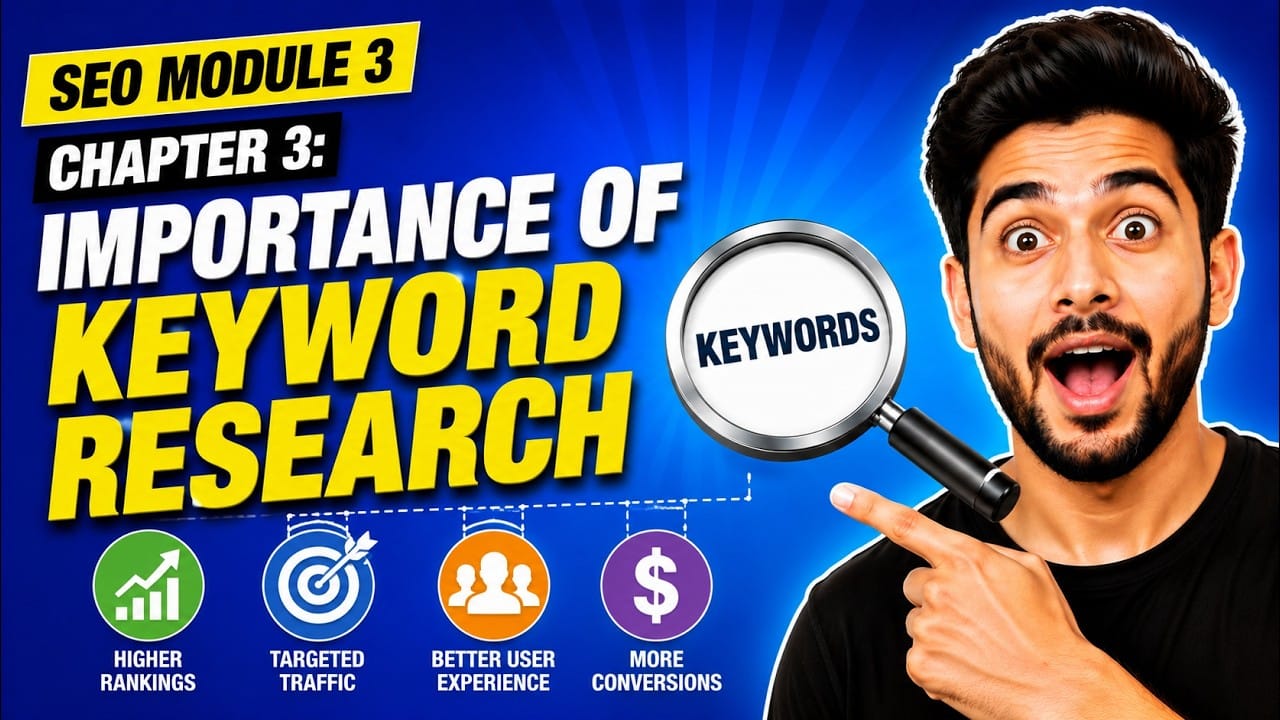 SEO Module 3 Chapter 3: Importance of Keyword Research