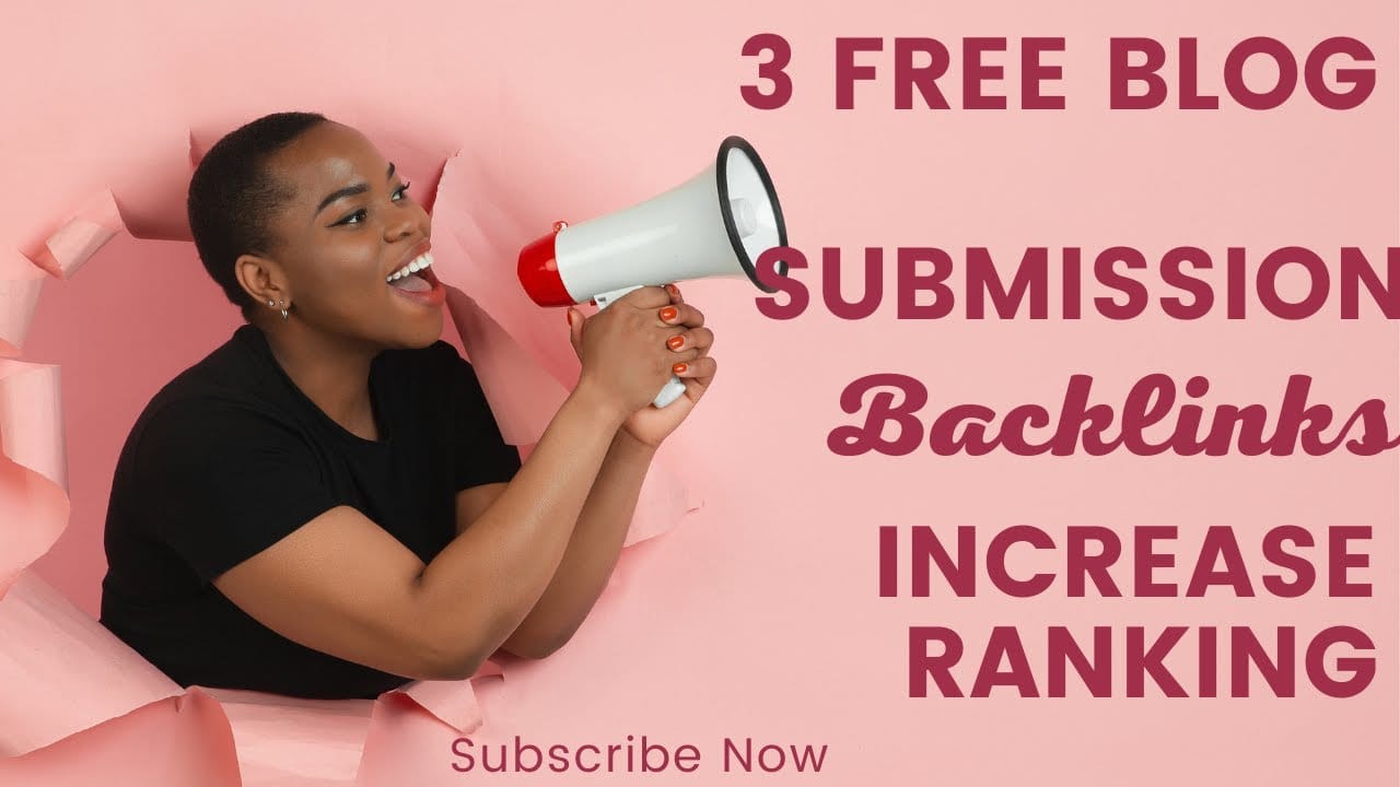 3 Free Blog Submission Backlinks|| off page SEO || Increase Website Ranking