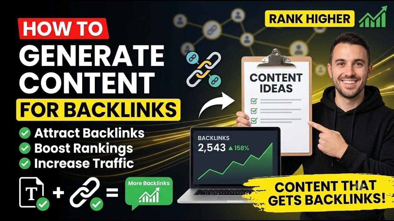 How to Generate Content That Gets Powerful Backlinks (2026 Guide)