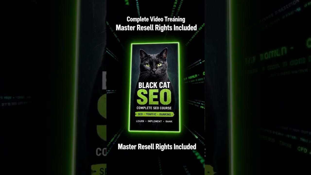 Black Cat Seo Masterclass