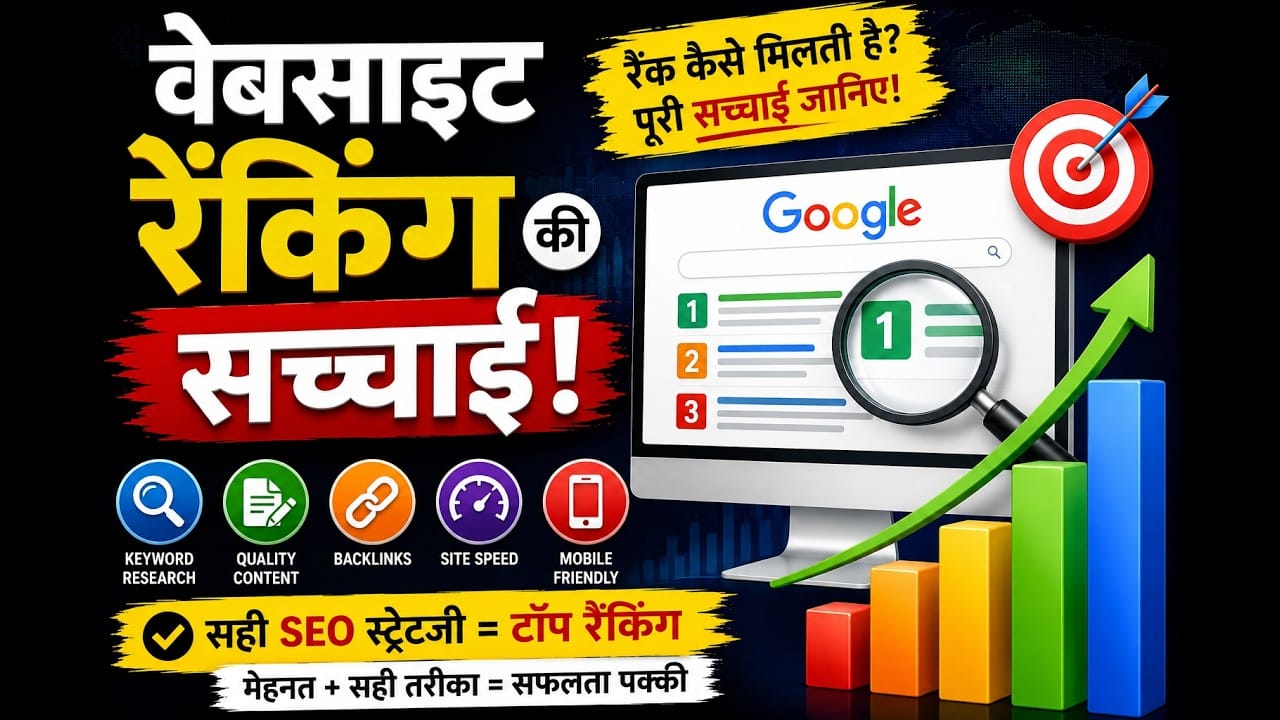 Website Ranking का सच | SEO Myth vs Reality 2025