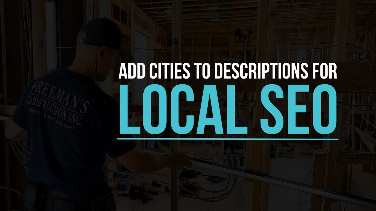 Local SEO Tip  Add Cities to YouTube Descriptions