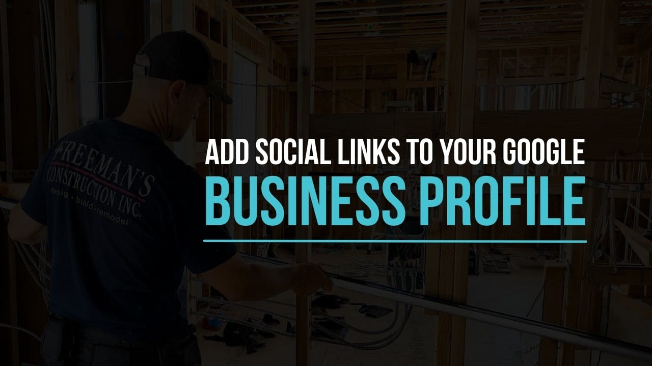 Adding Social Profiles to Your Google Business Profile