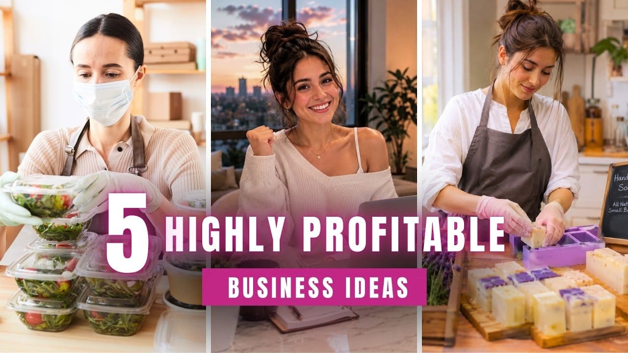 5 Highly Profitable Home – Based Business Ideas 💡