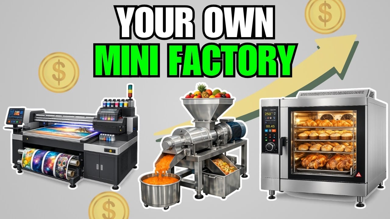 10 Secret Mini-Machines to Start a High-Profit Home Business