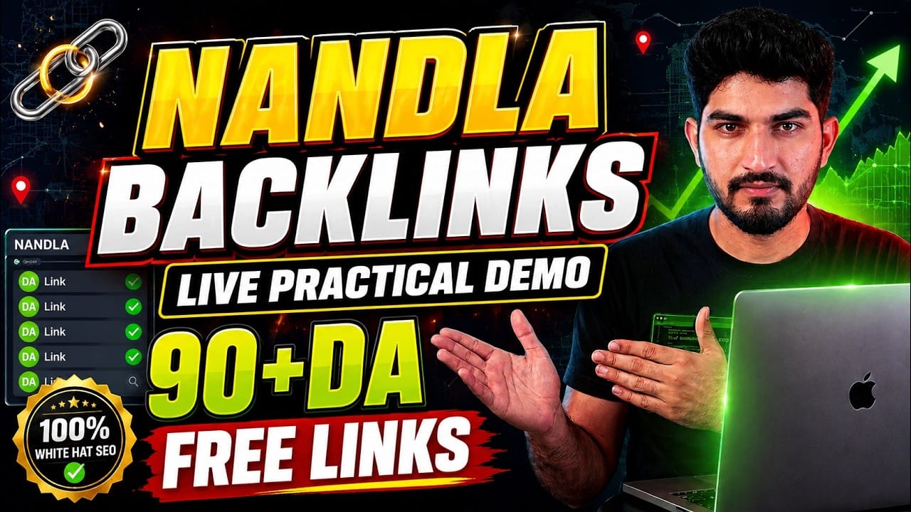 How to create Nandla Backlinks 2026 | Complete Off Page SEO Course | Free Link building