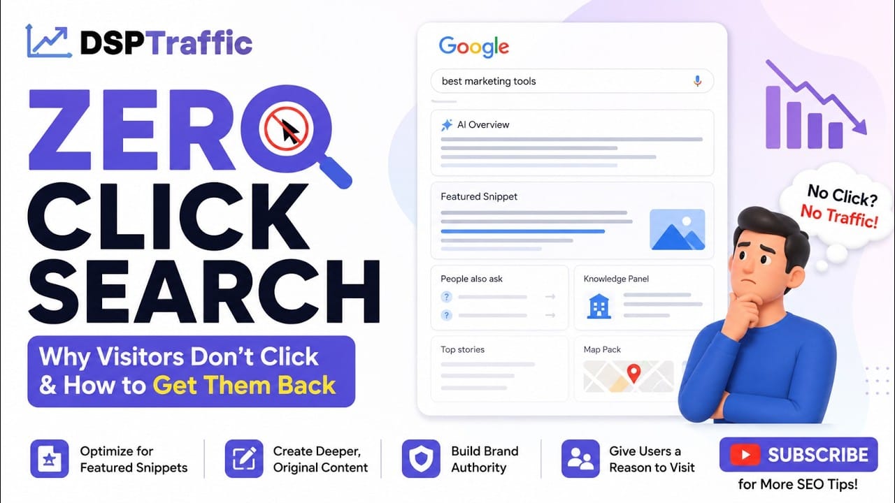 What Is Zero Click Search and How to Recover Lost Website Traffic