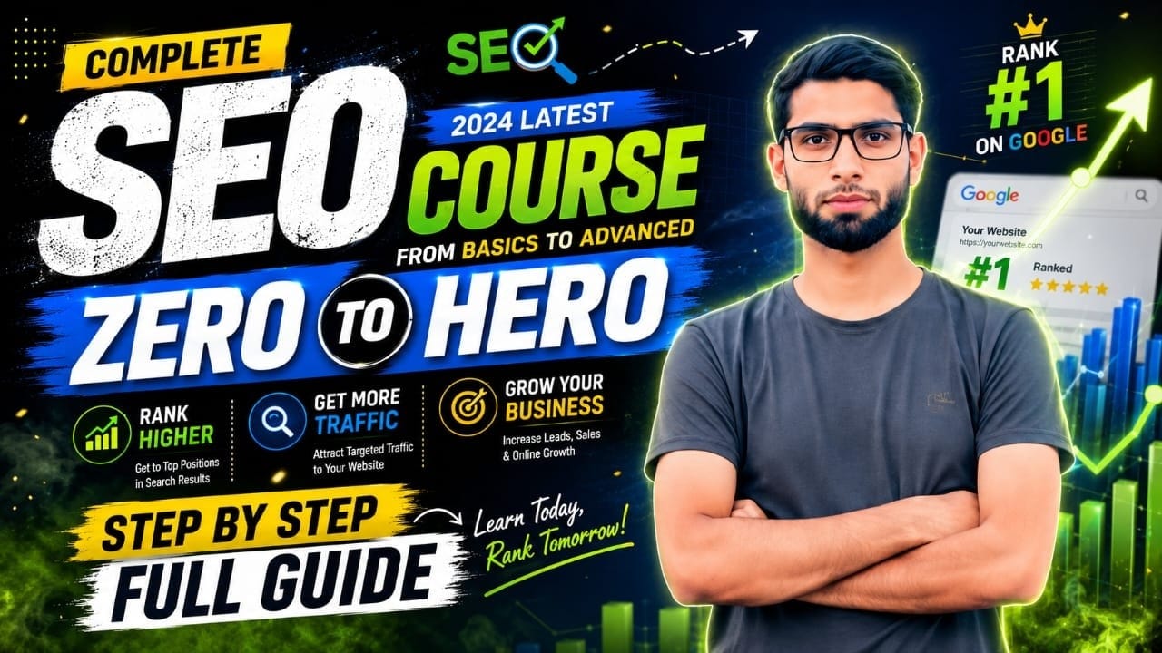SEO Masterclass 2026 | Rank on Google Step by Step SEO Guide | Learn On-Page, Off-Page