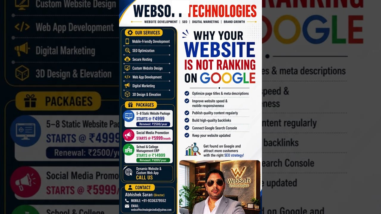 Why Your Website Is NOT Ranking on Google in 2026 | Web Development & Digital Marketing Secrets