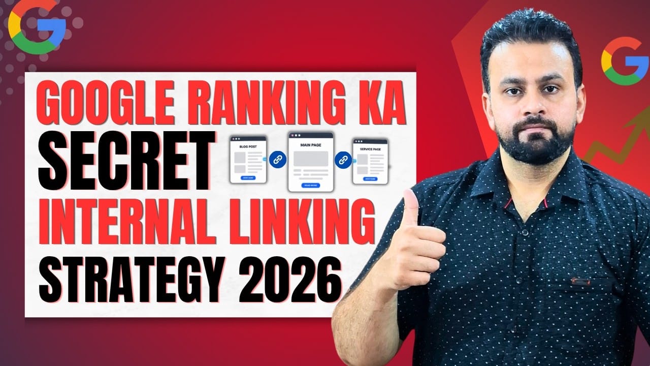 Internal Linking for SEO: Best Internal Linking Strategy to Improve Website Ranking on Google  2026