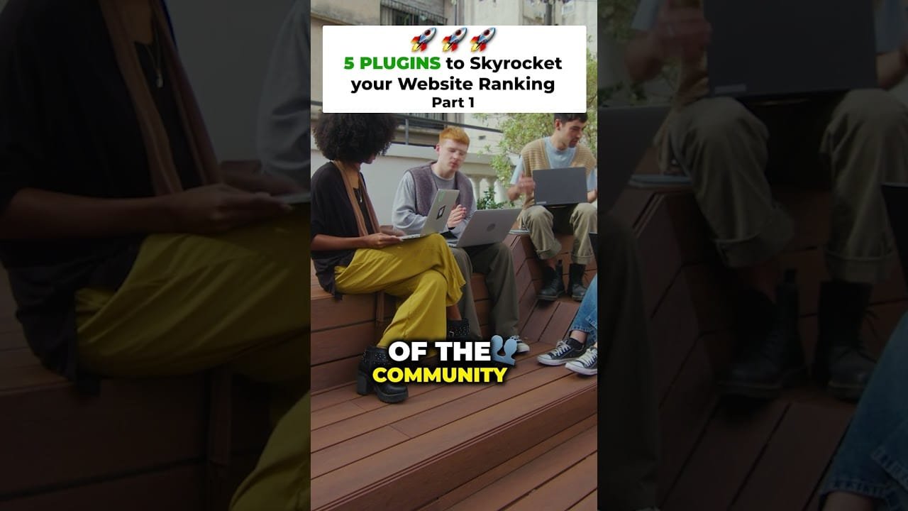 5 Plugins to Skyrocket your website ranking [Part 1] #shorts #google  #website #rankings #seo