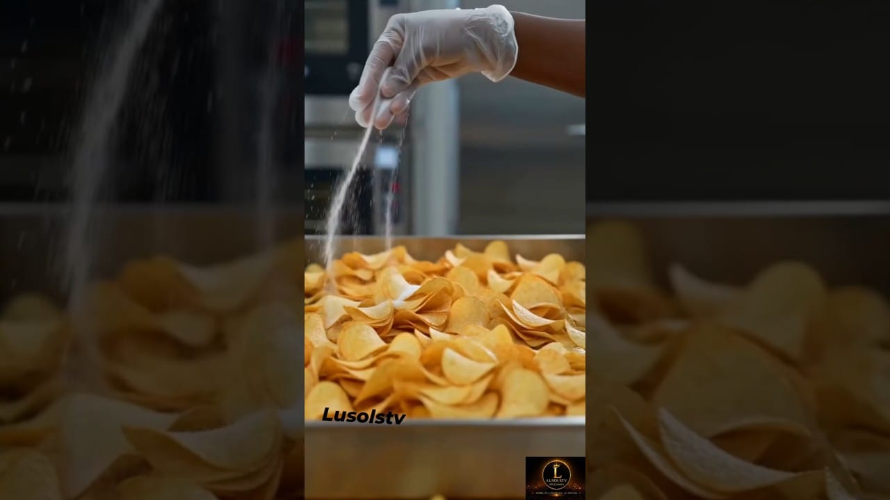 How to Make Crispy Potato Chips at Home 🥔🔥 | Easy Potato Snack