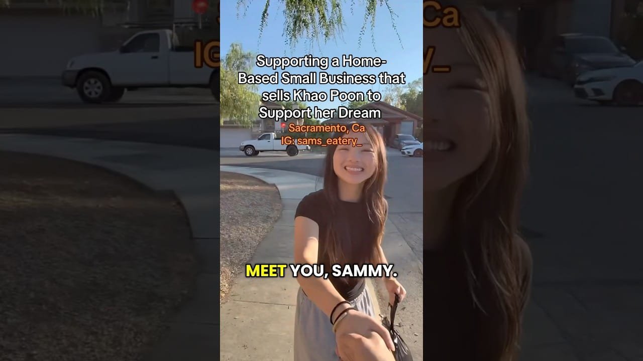 Supporting a Home-Based Small Business that sells Khao Poon to Support her Dream