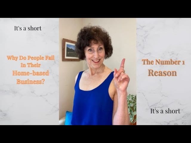 What is the biggest reason people fail in their home-based business?#Shorts ￼