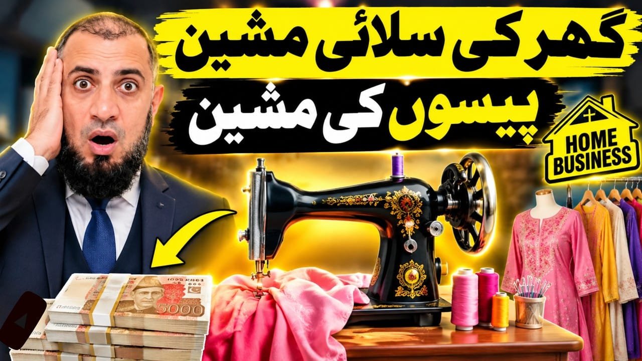 Ghar Ki Silai Machine Se Business Shuru Karein | home based business for women