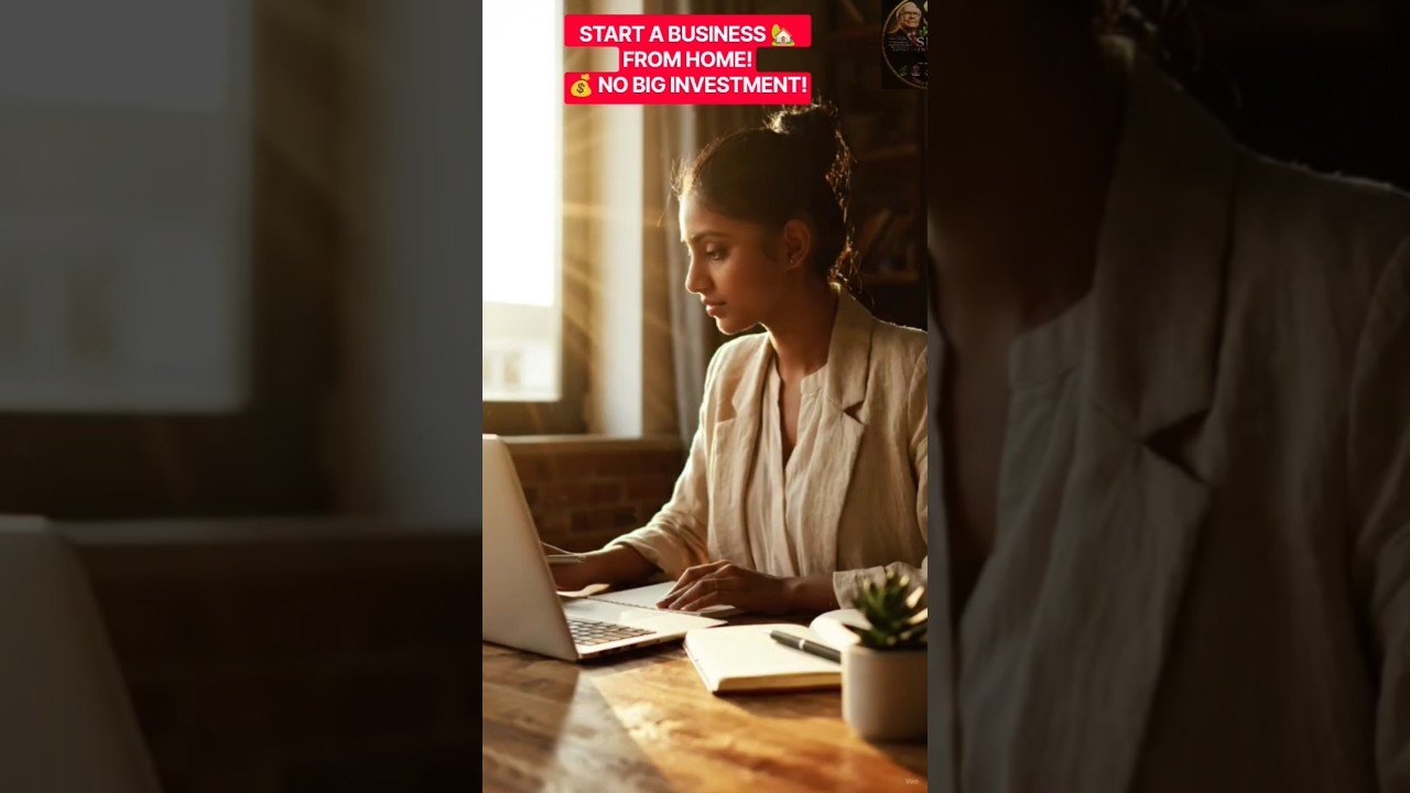 5 Easy Businesses to Start at Home with Little Money 💰 | Business Ideas for Beginners #homebusiness